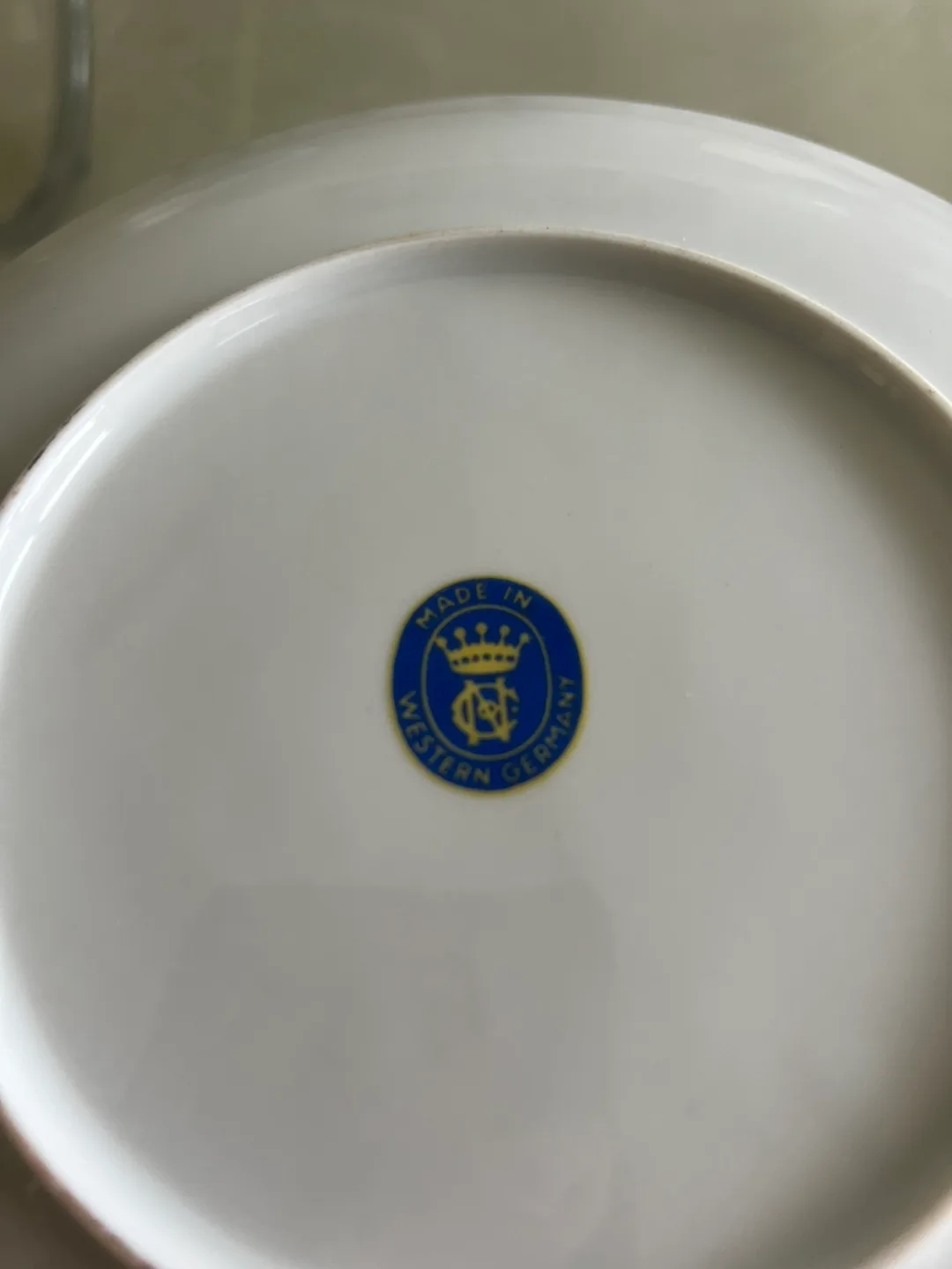 Fruit-themed Plates, Gold Trim, Made in Western Germany image indicator(2)