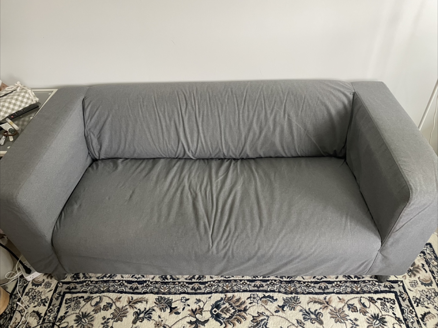 Grey IKEA Klippan Sofa - photo 2