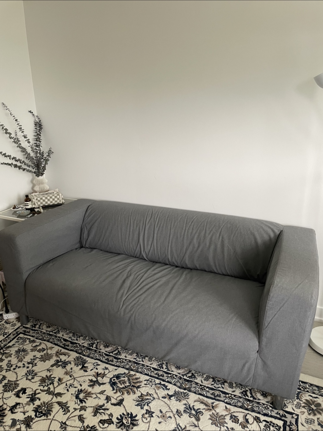 Grey IKEA Klippan Sofa