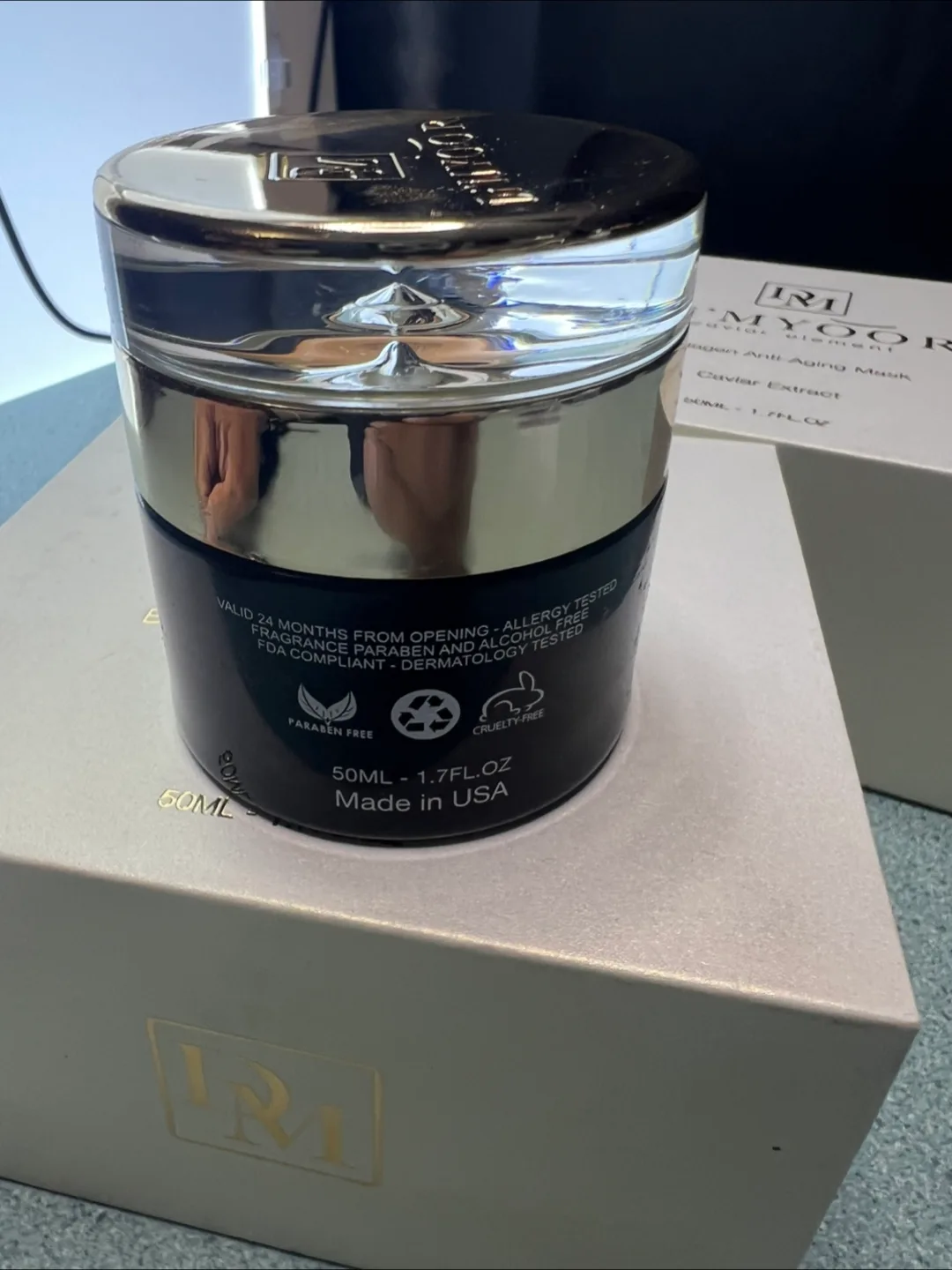 Di'myoor Caviar Element Bio Anti-Aging Thermal Mask - New in Box image indicator(7)