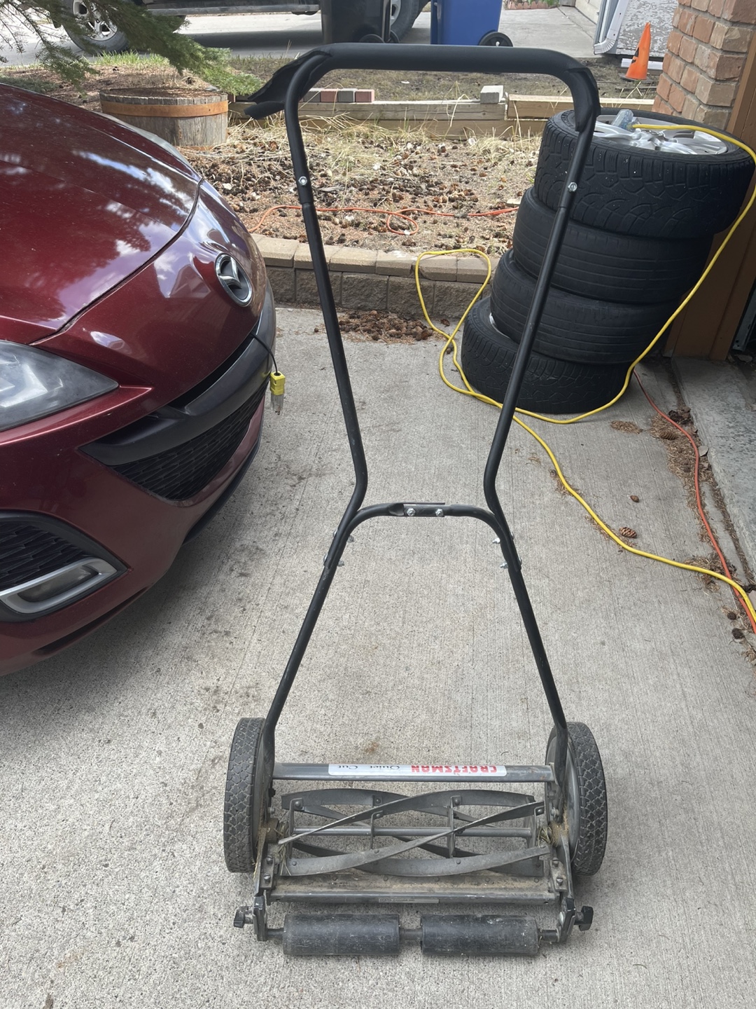 Craftsman Quiet Cut 18” 5 blade push mower