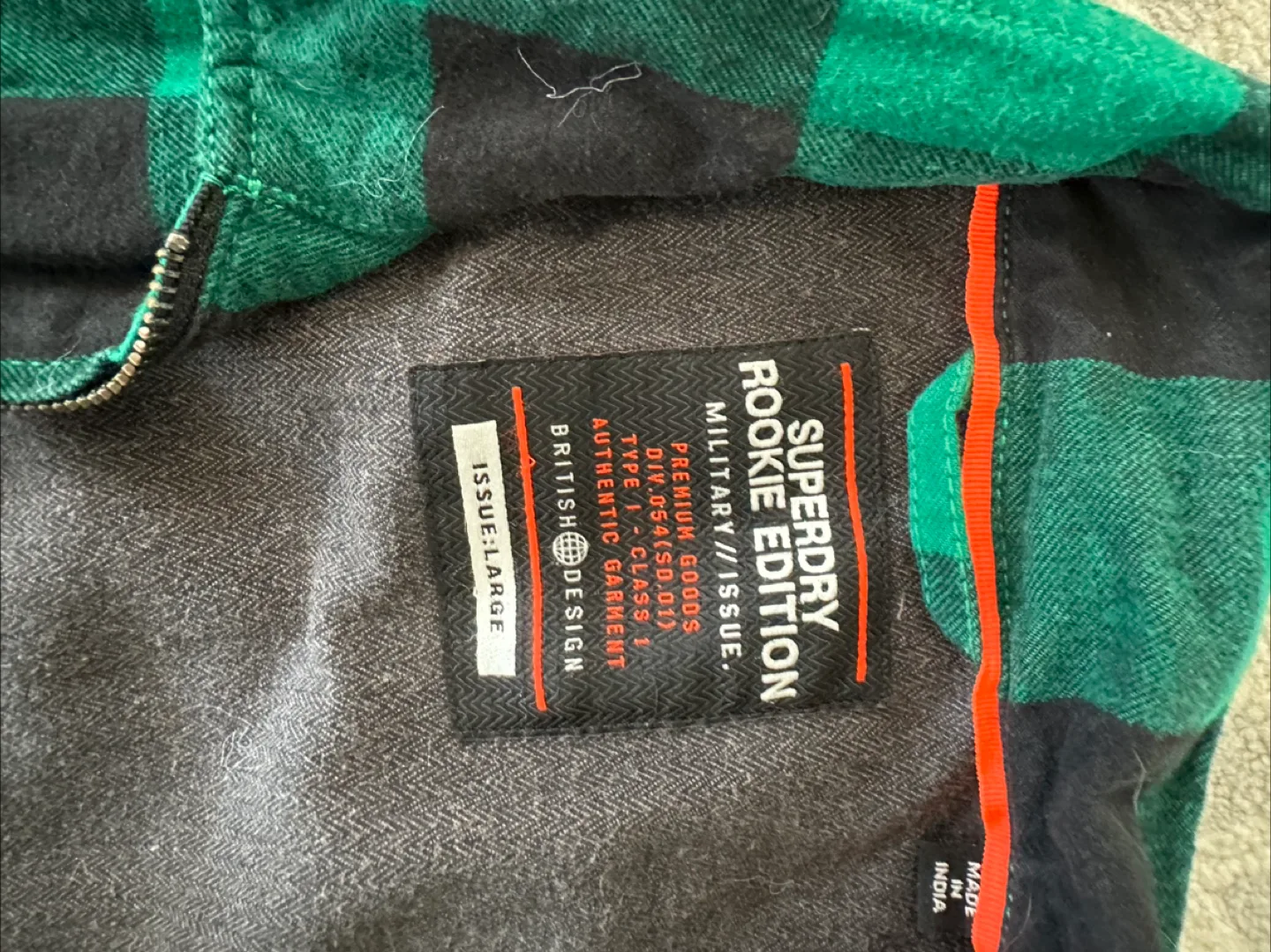 Superdry Rookie Edition Flannel Shirt Jacket image indicator(2)