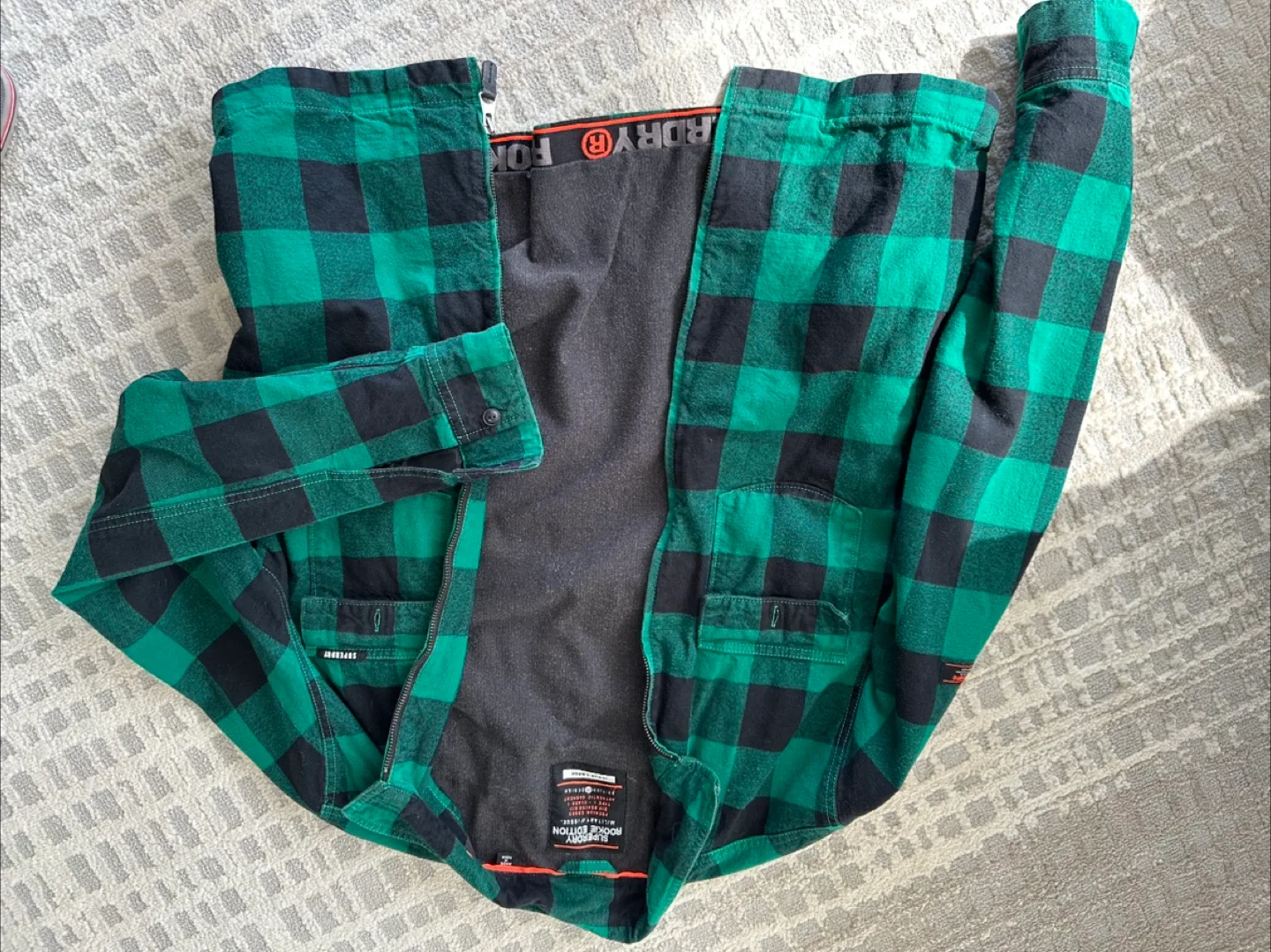 Superdry Rookie Edition Flannel Shirt Jacket image indicator(3)
