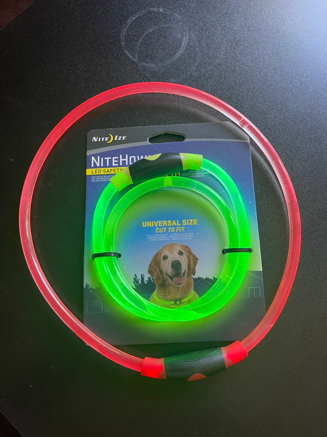 Set of 2 NiteHowl LED safety dog collars thumbnail