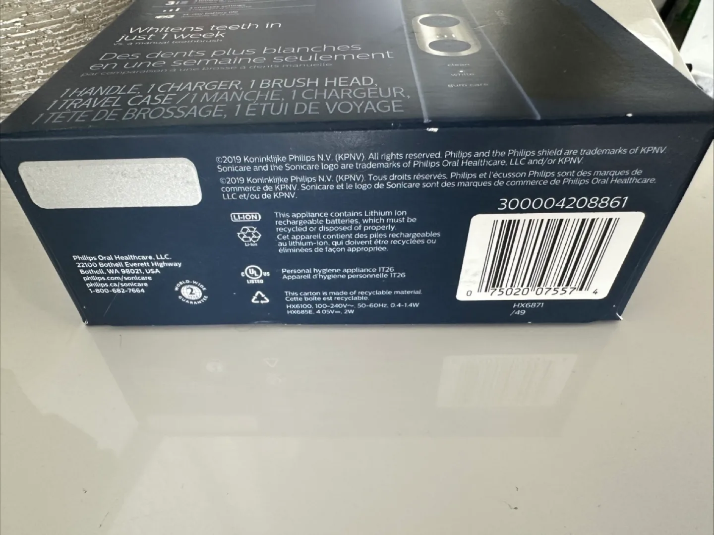 Philips Sonicare 6100 ProtectiveClean Electric Toothbrush image indicator(3)