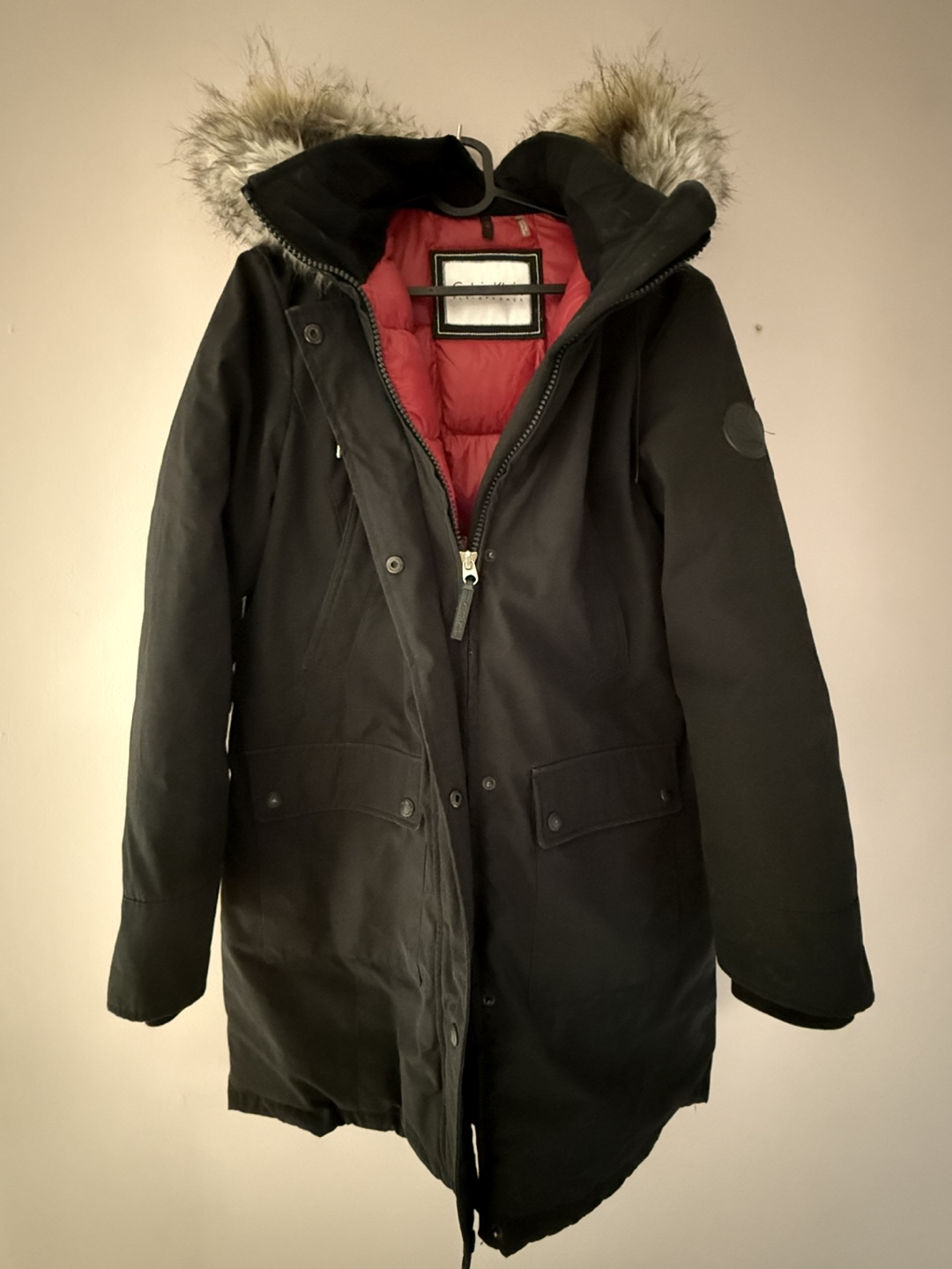 Calvin Klein Performance Black Down Parka