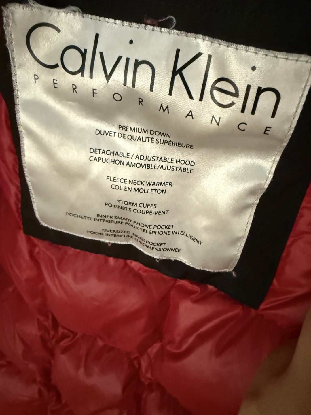 Calvin Klein Performance Black Down Parka - photo 3