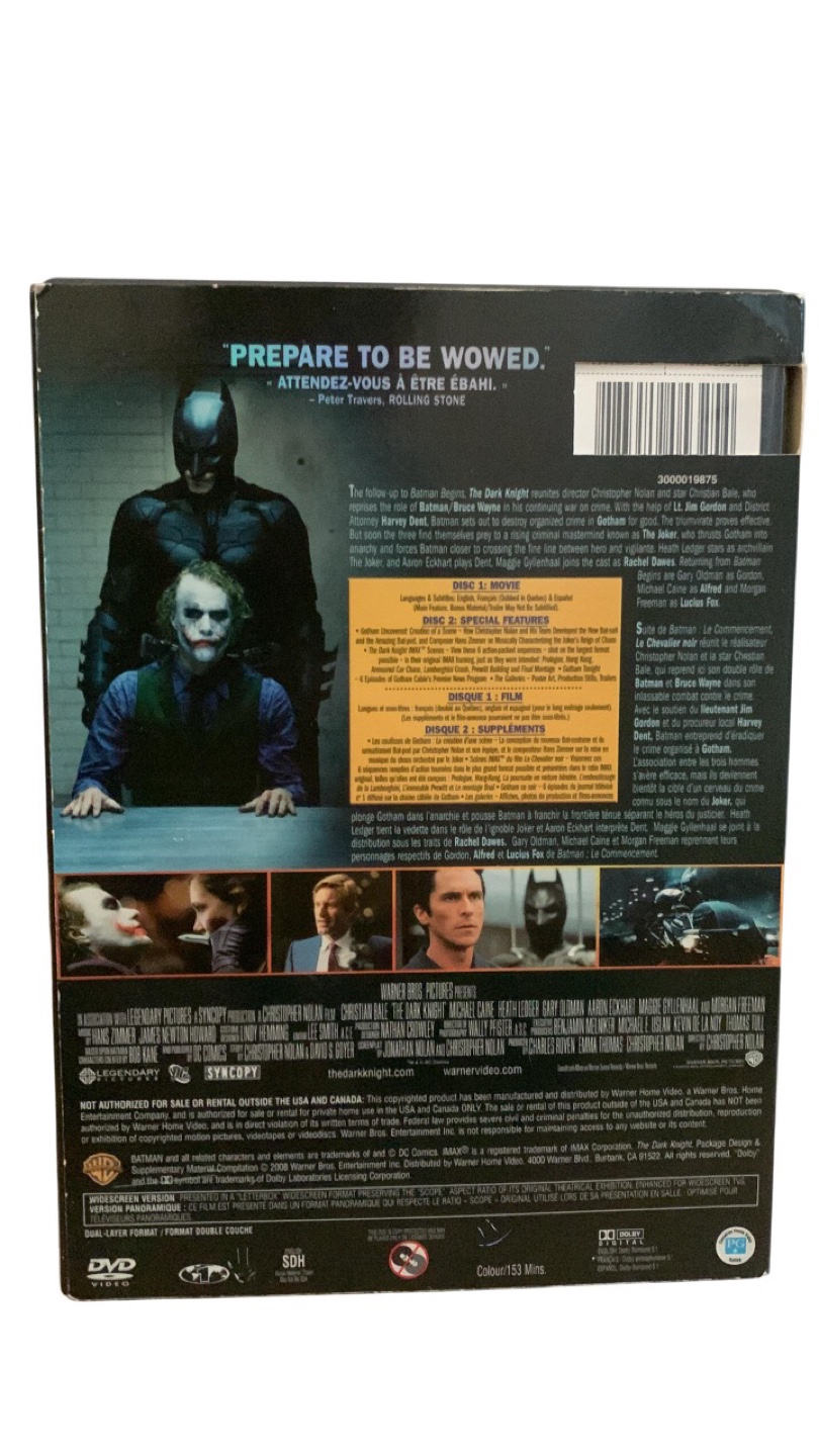 Dark Knight 2-Disc Special Edition - A Must-Have Classic - photo 2