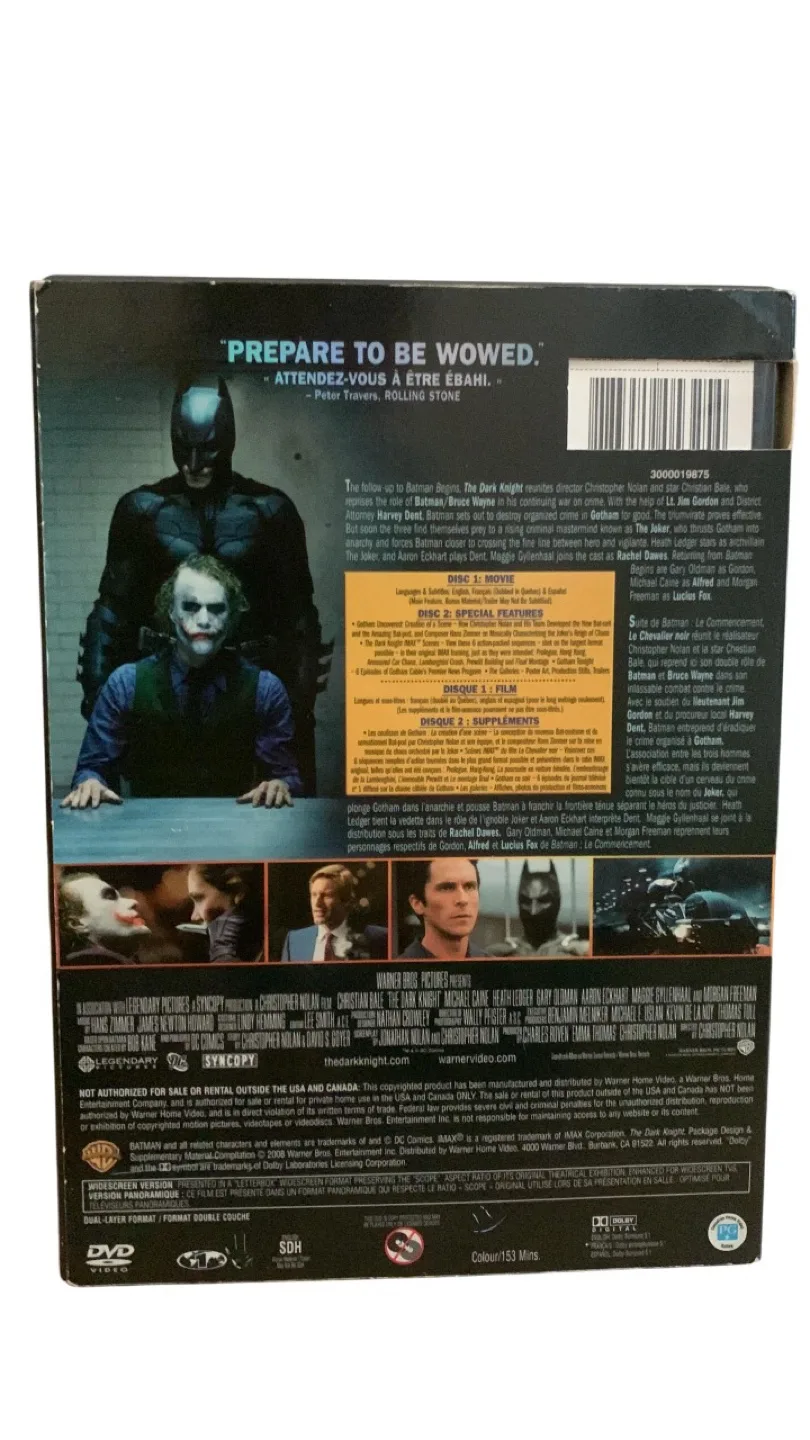 Dark Knight 2-Disc Special Edition - A Must-Have Classic image indicator(2)