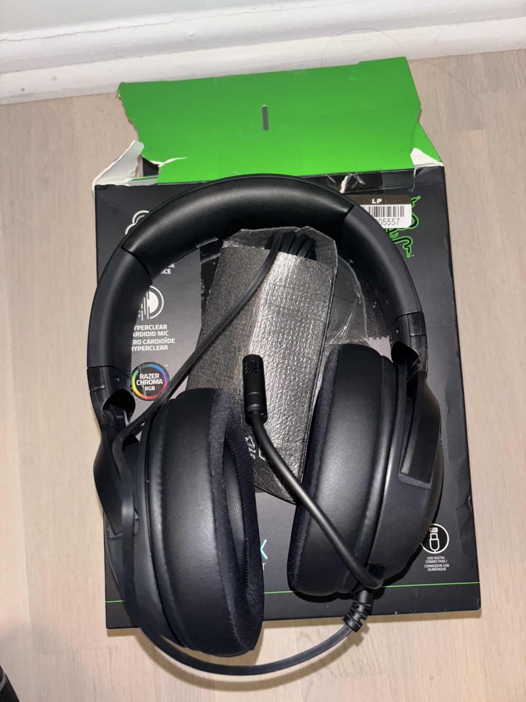 Razer Kraken V3 X Wired Gaming Headset - Black - photo 4