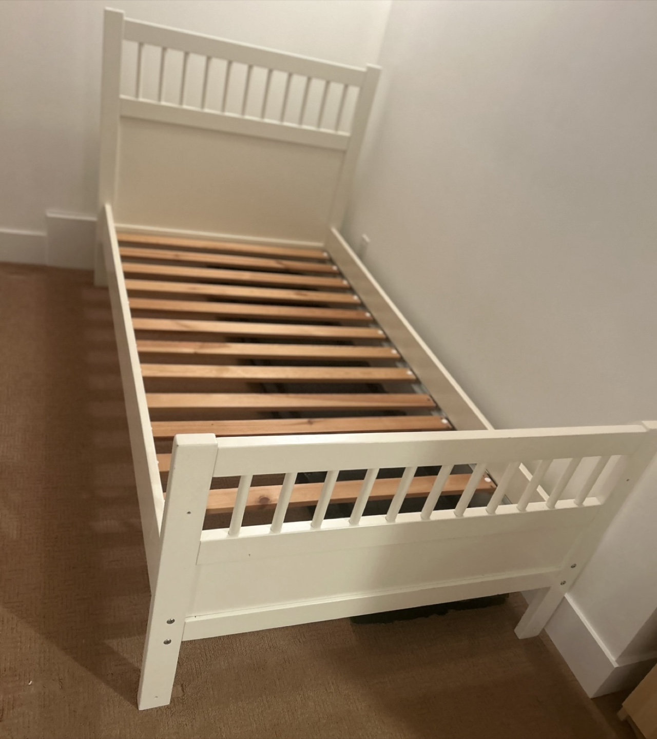 IKEA White Twin Bed Frame