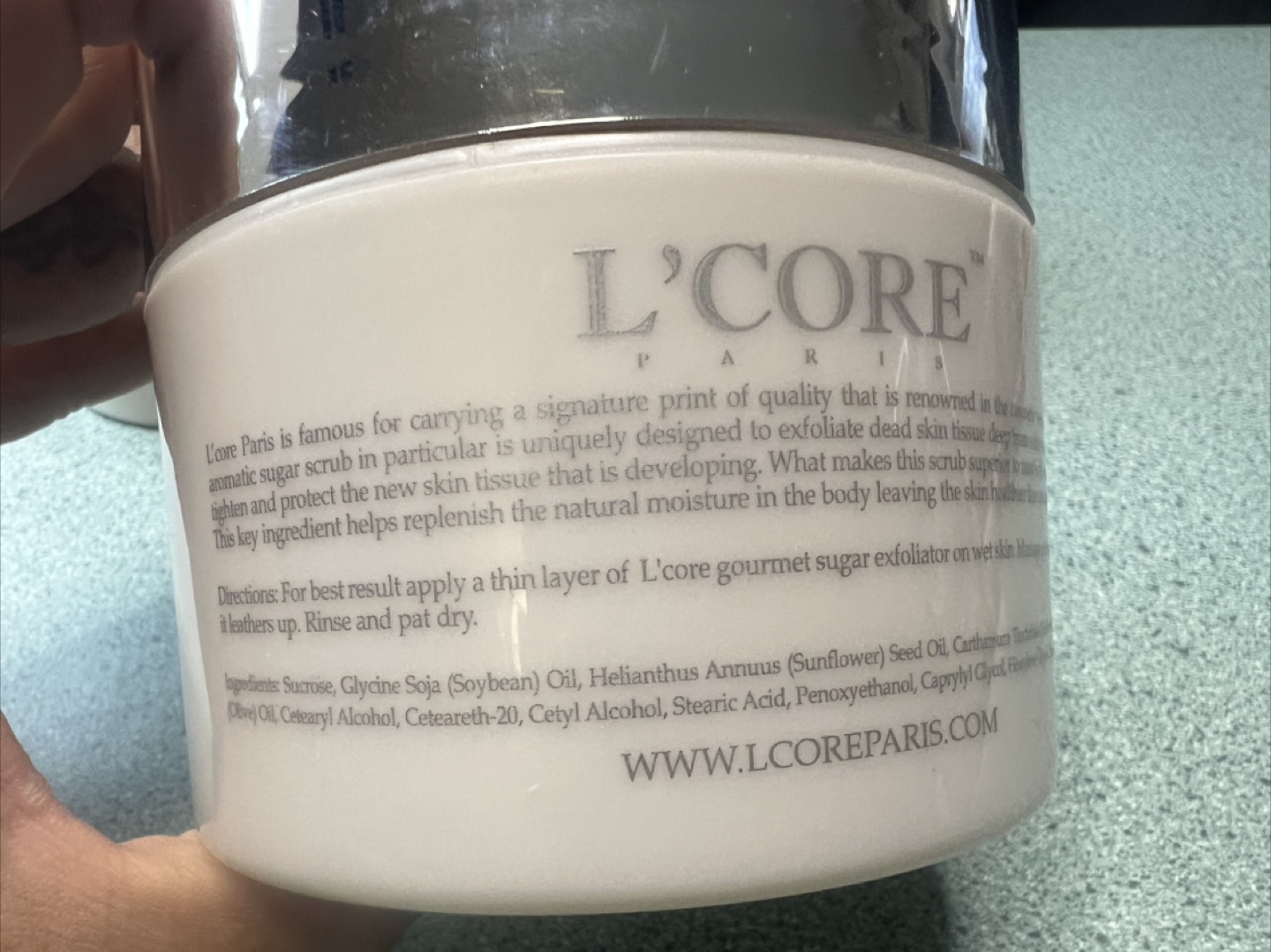 L'Core Paris Gourmet Sugar Exfoliator 8.4oz/250ml - photo 3