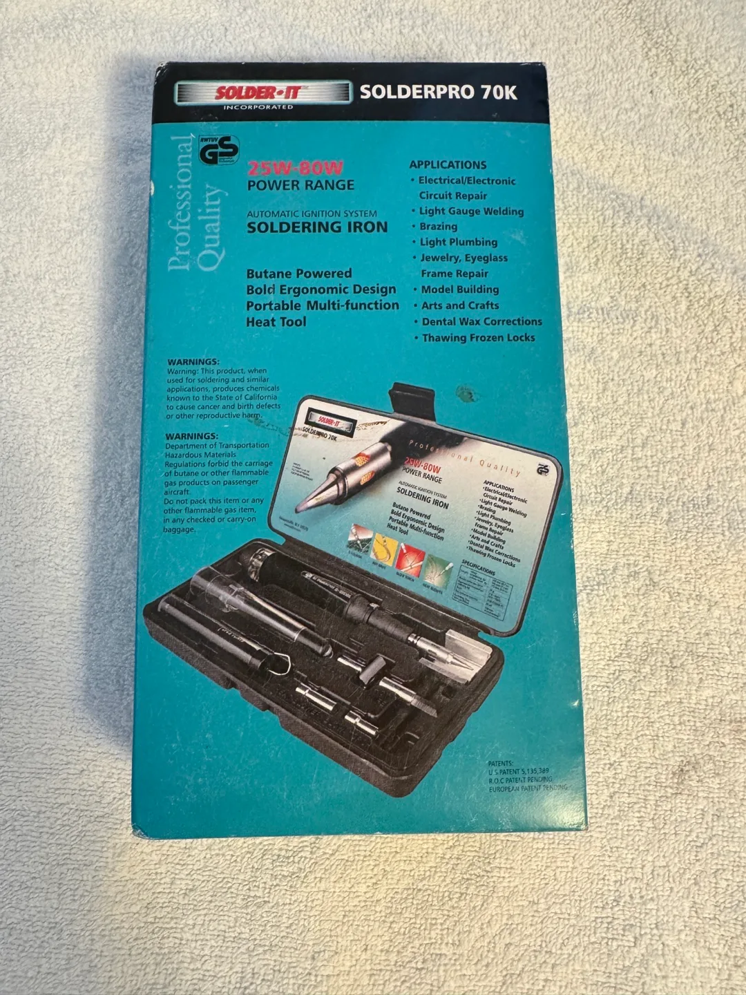 SOLDER-IT Solderpro 70k Butane Soldering Iron Kit image indicator(6)