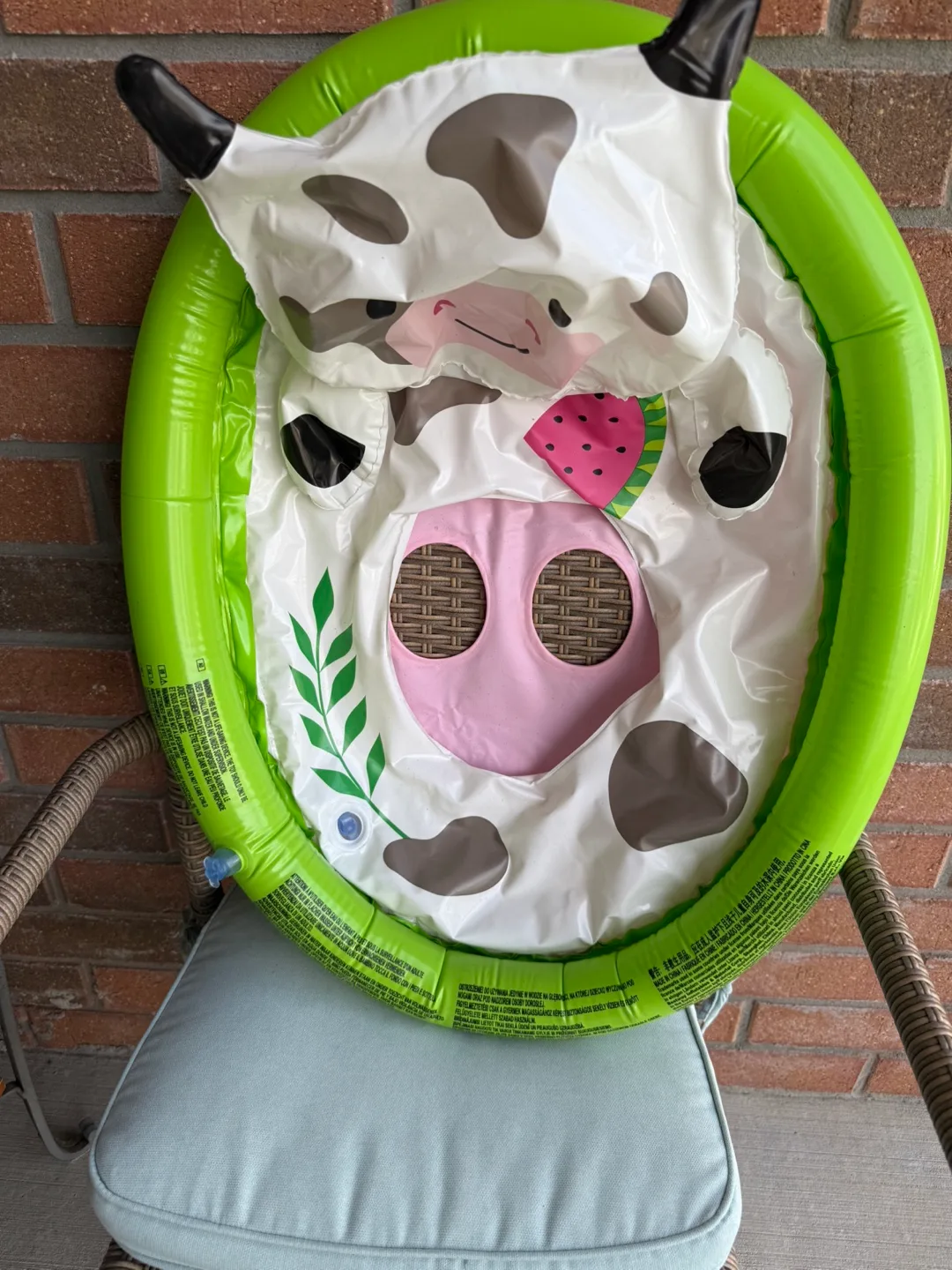 Inflatable Cow Baby Float thumbnail