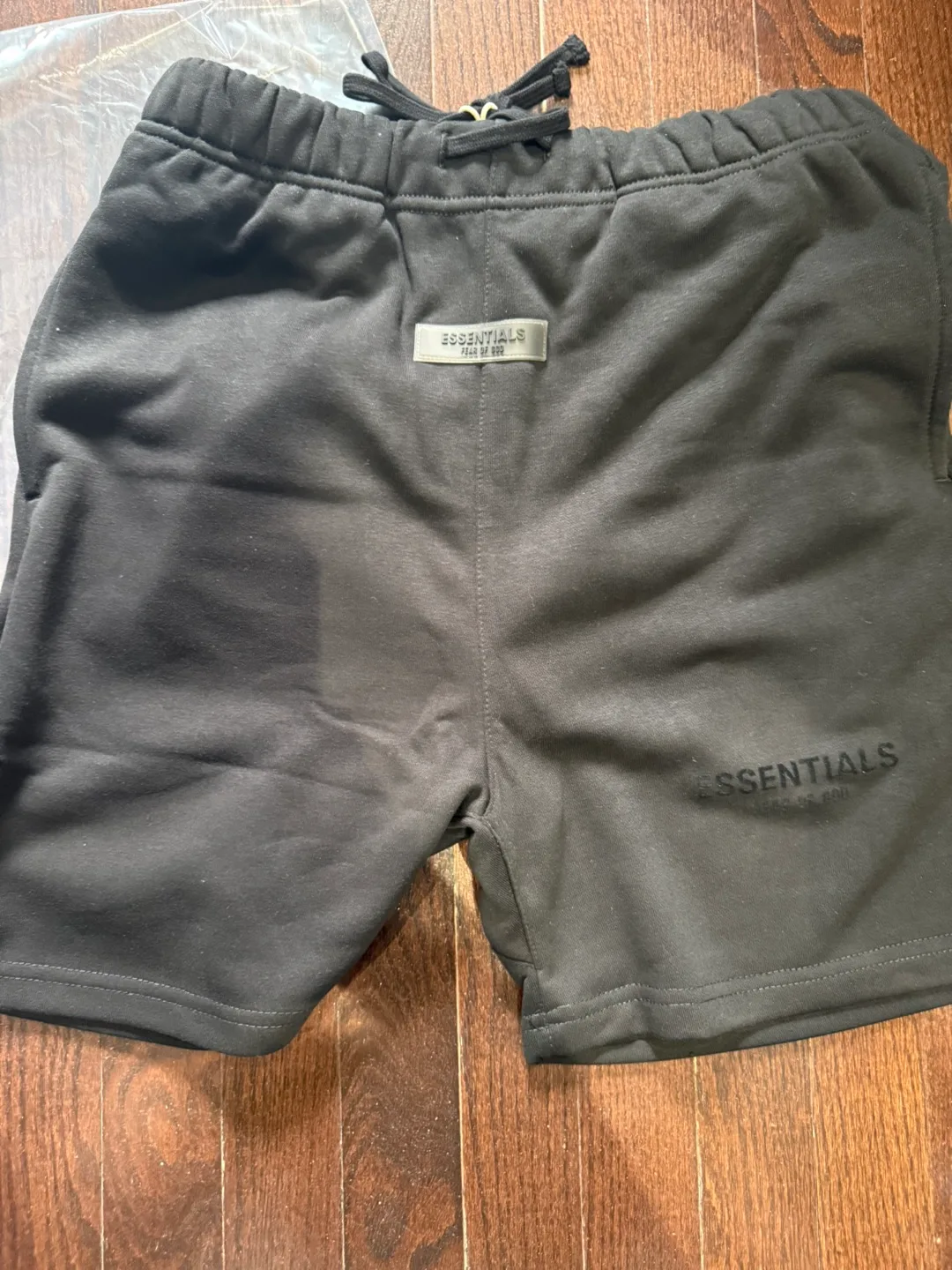 Fear of God Essentials Black Shorts - Size Medium thumbnail