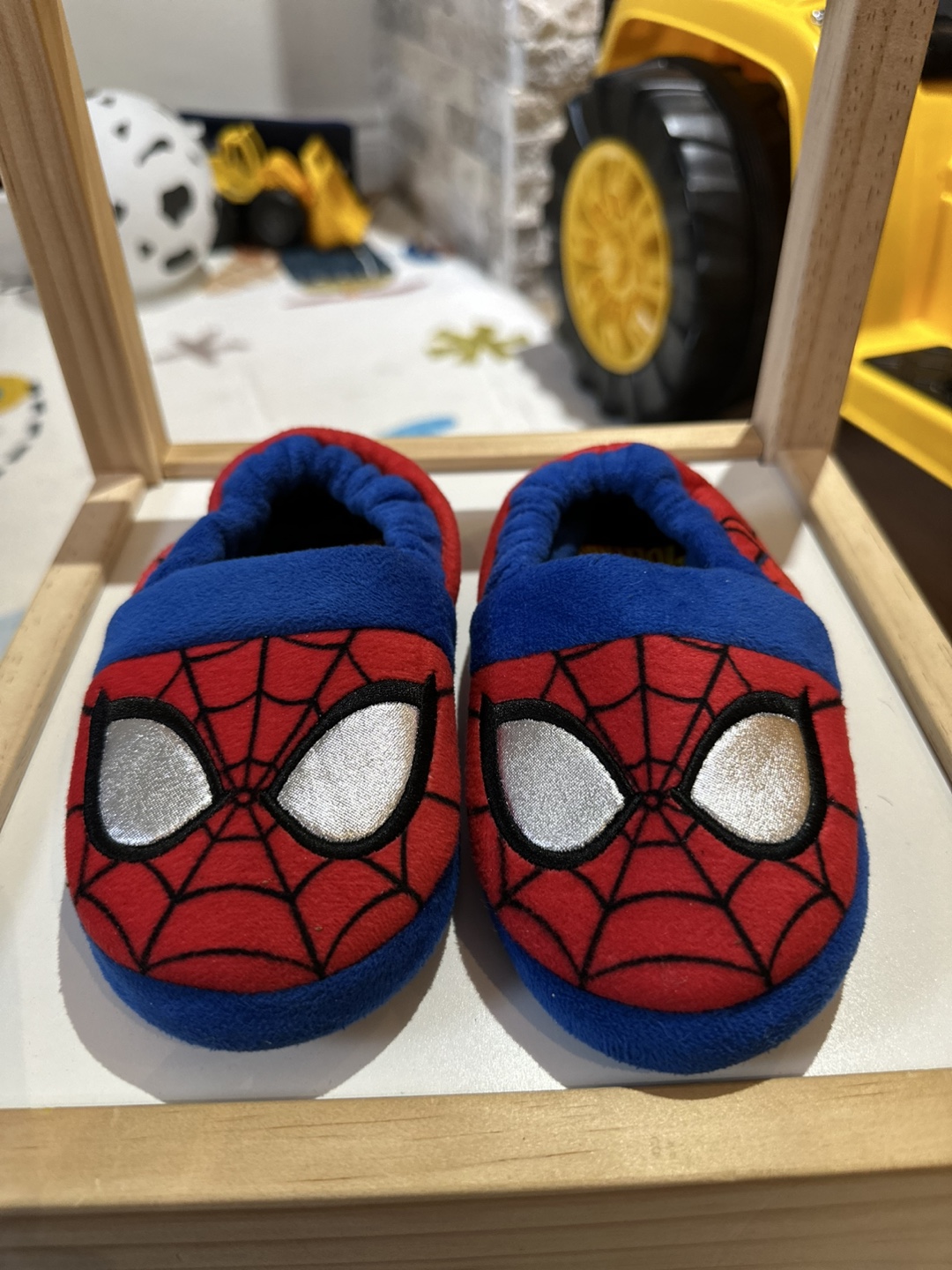 Marvel Spider-Man Toddler Slippers Size 9-10