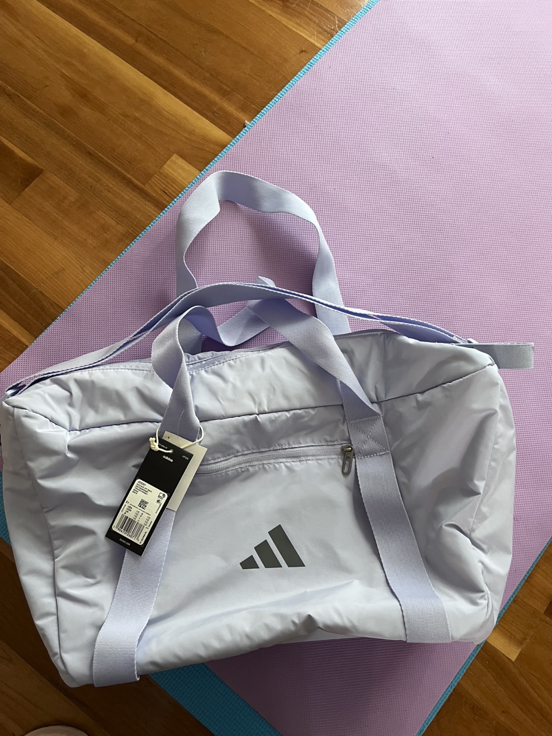 Adidas Light Purple Gym Bag