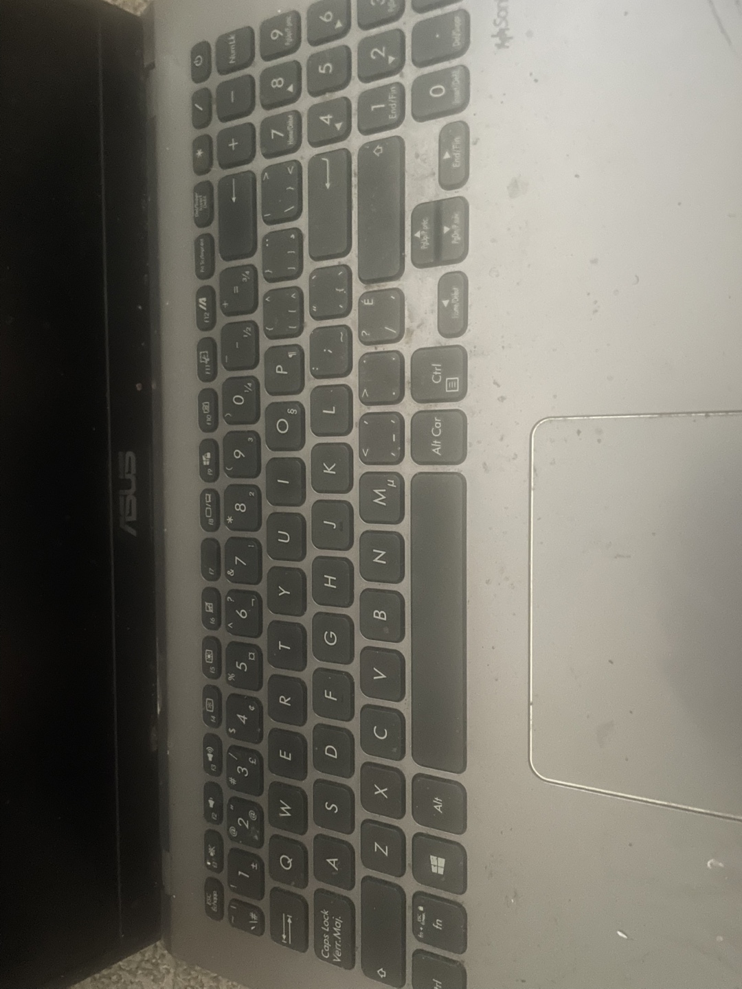 Used ASUS Laptop  for the repair or parts - photo 4