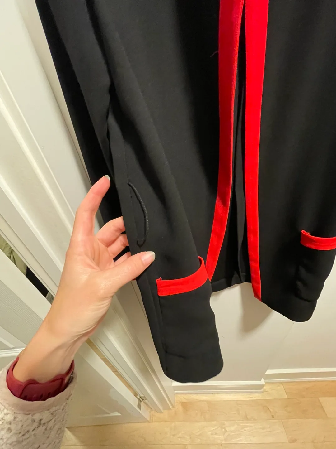 Little Moon Black and Red Blazer image indicator(2)