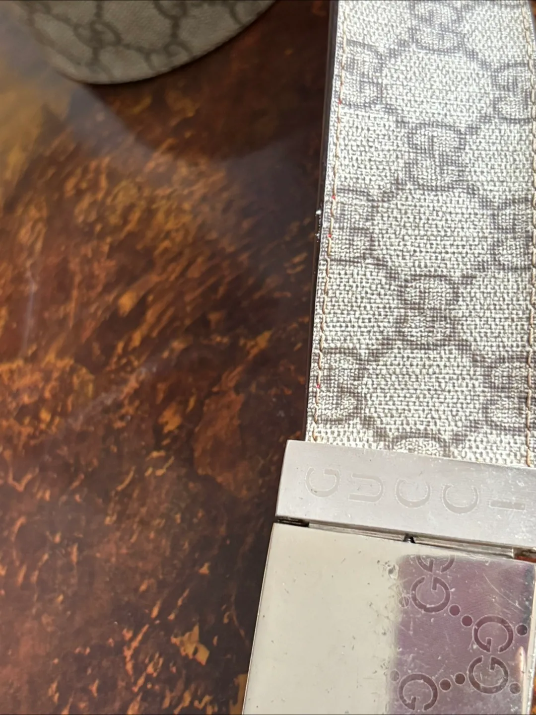 Vintage Gucci Reversible Belt image indicator(4)