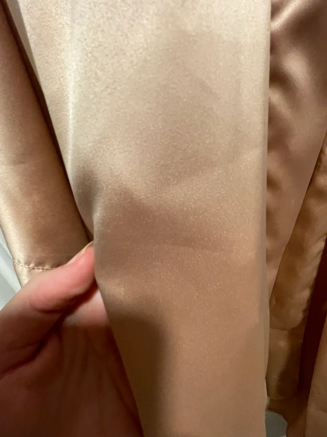 Champagne Satin Robe image indicator(2)