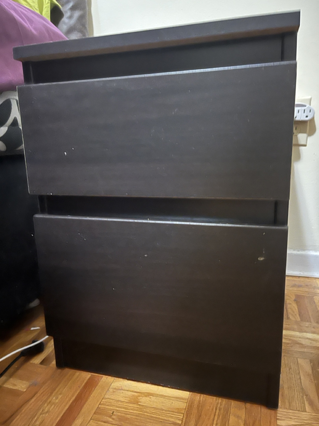 2 IKEA MALM Two-Drawer Nightstand - photo 5