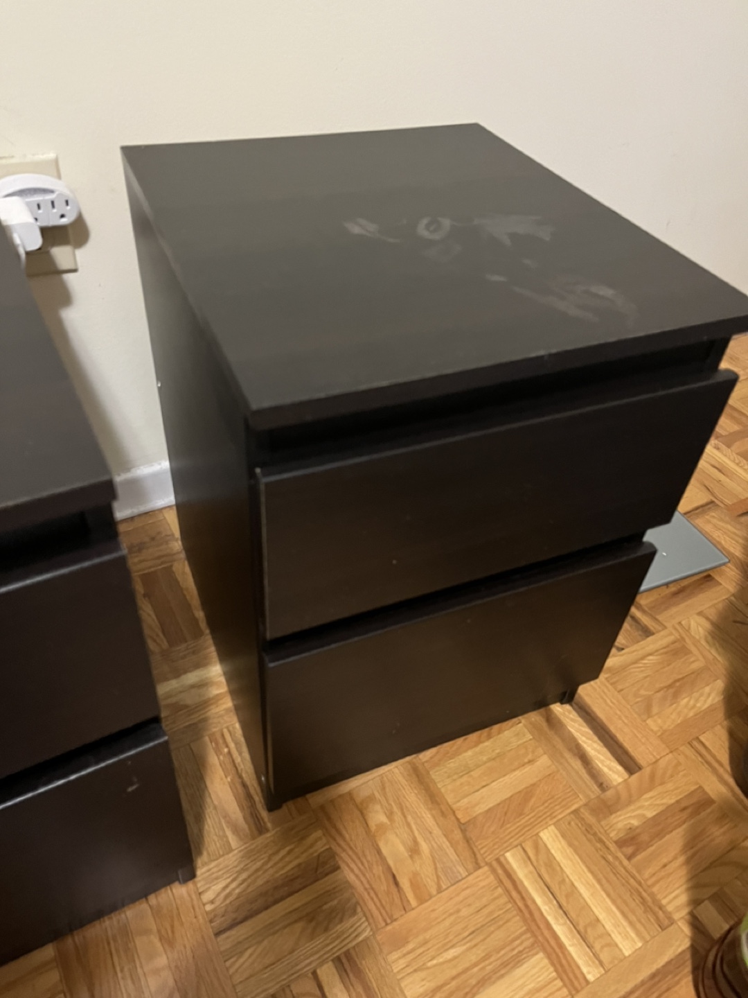 2 IKEA MALM Two-Drawer Nightstand - photo 2