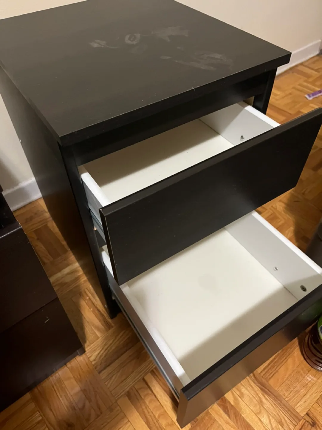 2 IKEA MALM Two-Drawer Nightstand image indicator(9)