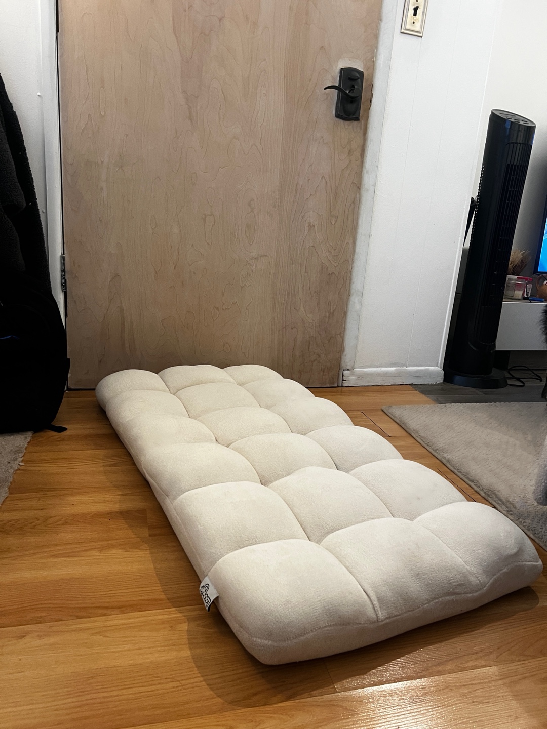 Loungie Microplush Recliner Chair - Beige - photo 2