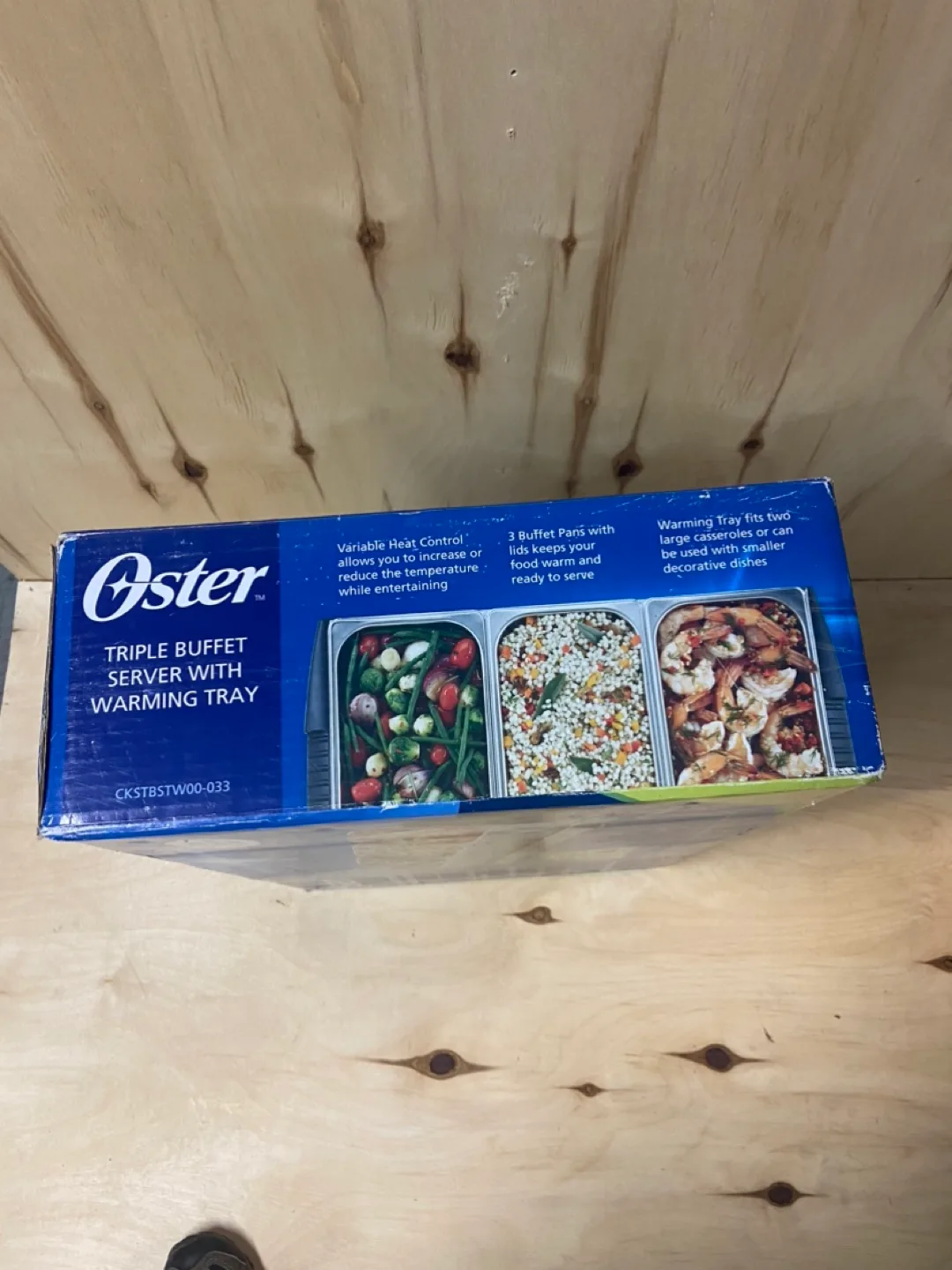 Oster Triple Buffet Server with Warming Tray image indicator(2)