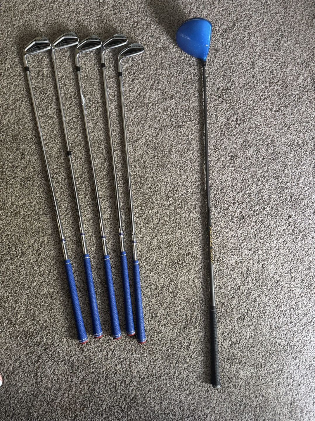 Cobra King F6 Driver & 5 Irons Set - photo 3