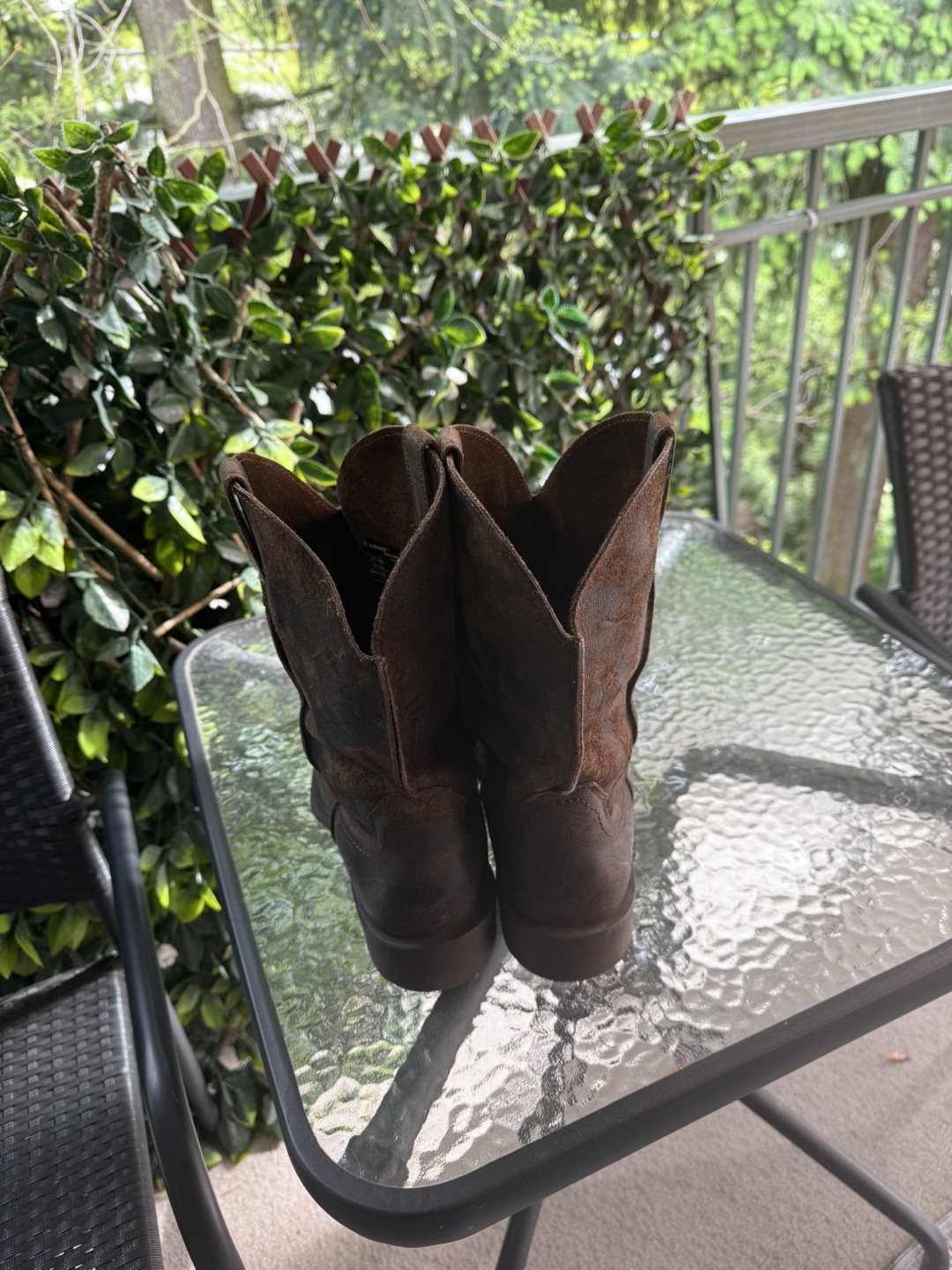 Brown Leather Cowboy Boots - photo 3