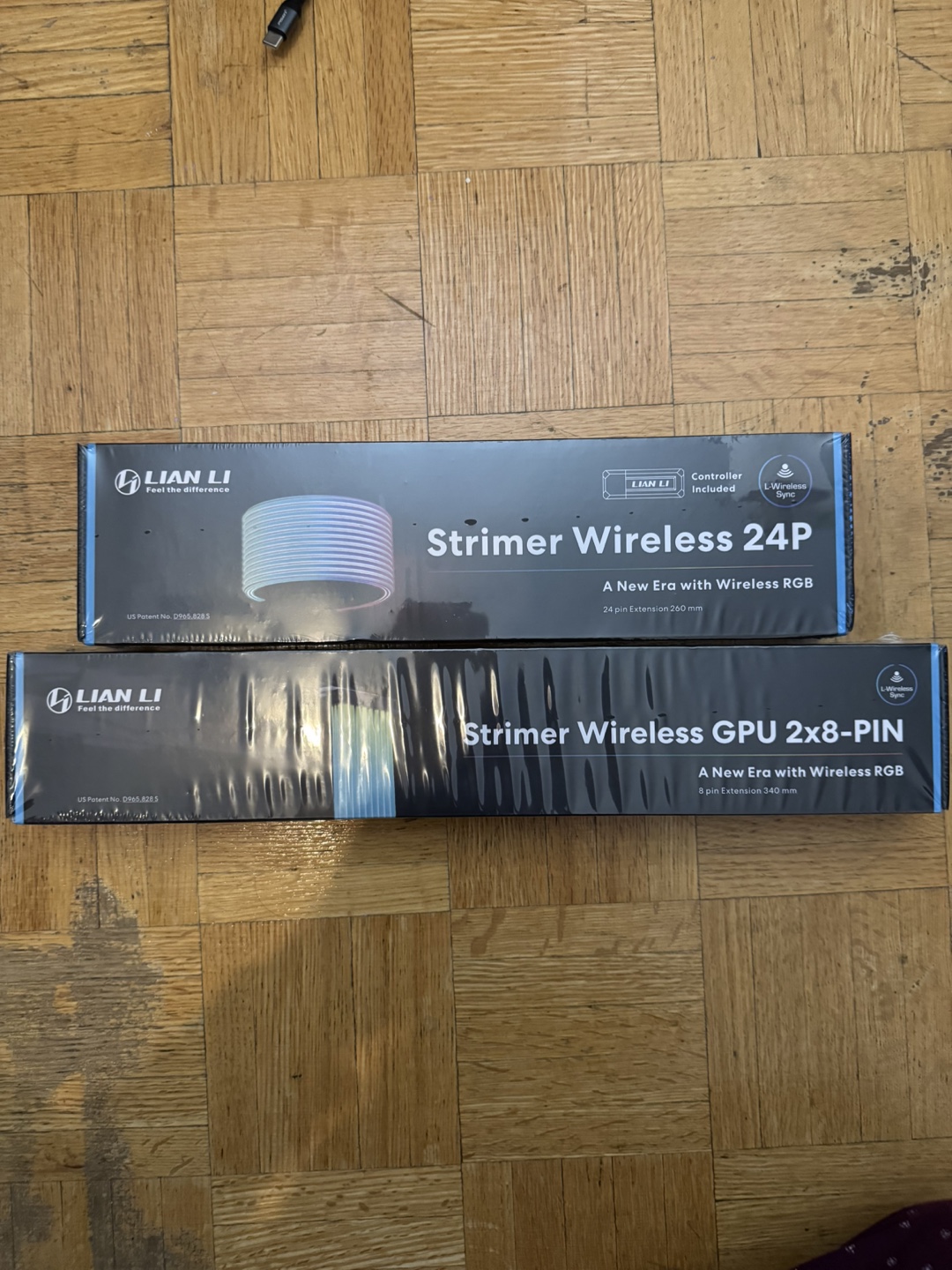 Lian li wireless strimer 24pin and 2x8pin gpu