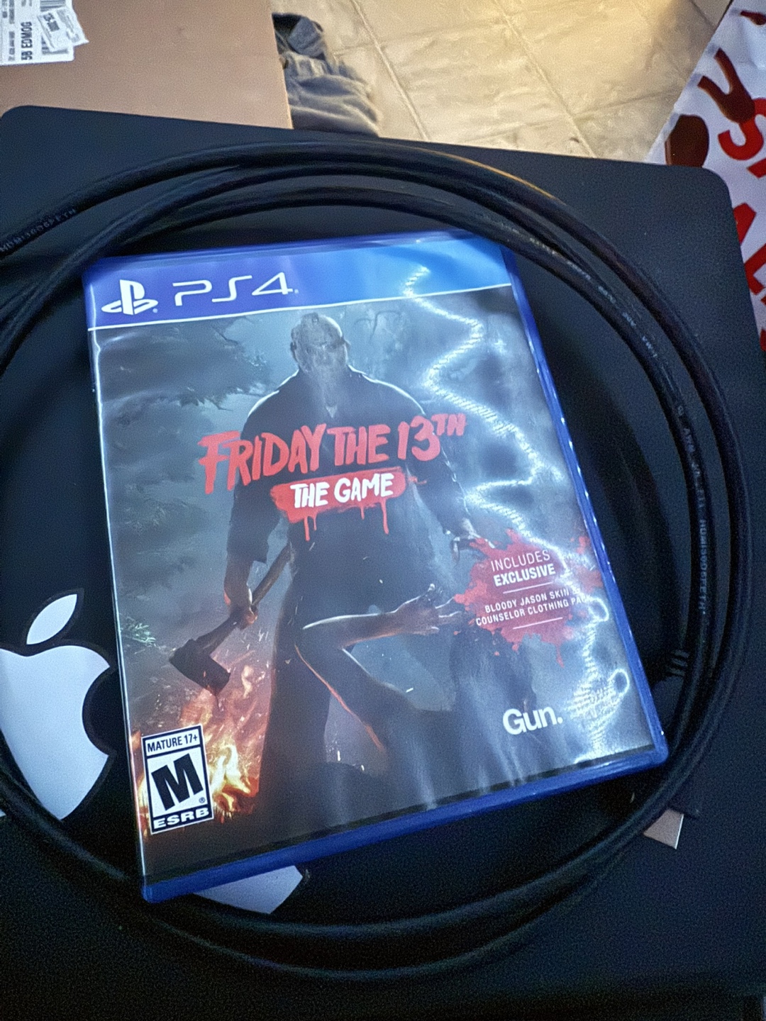 PS4 Slim Console with Controller and Friday the 13th Game - photo 3