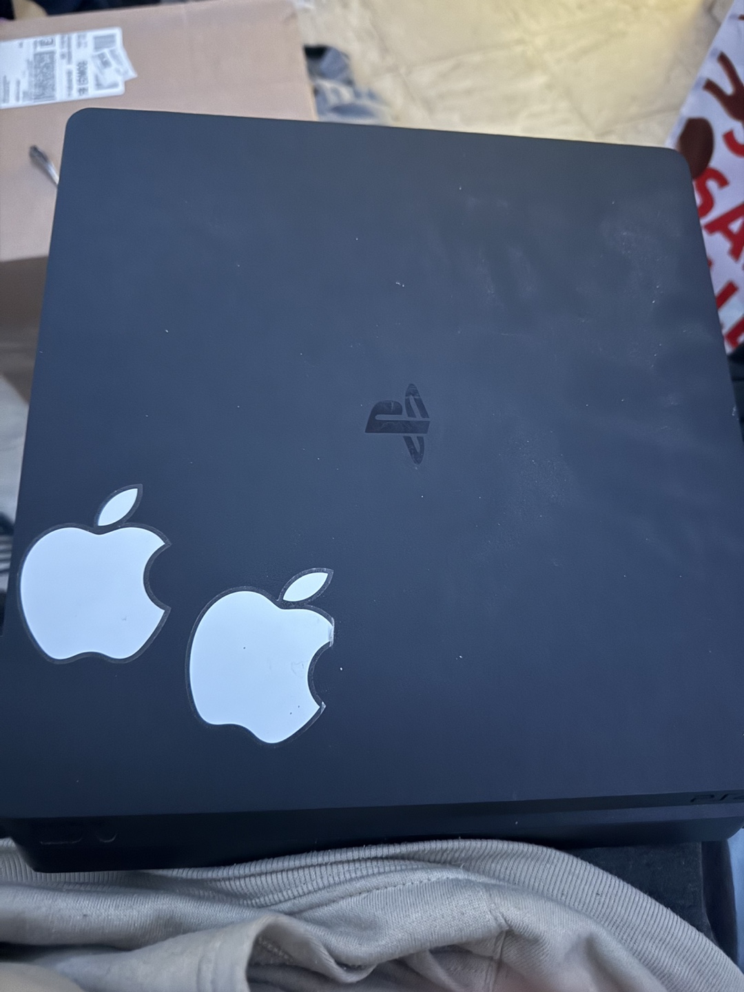 PS4 Slim Console with Controller and Friday the 13th Game