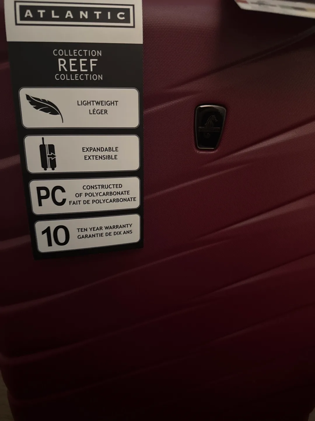 New luggage with tags !Expandable Lightweight Suitcase image indicator(3)