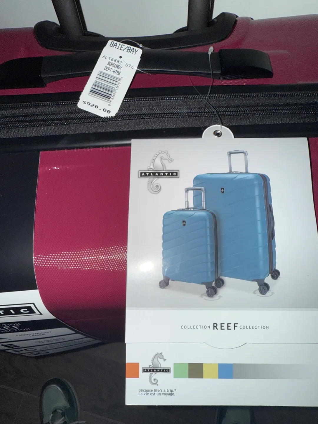 New luggage with tags !Expandable Lightweight Suitcase image indicator(2)