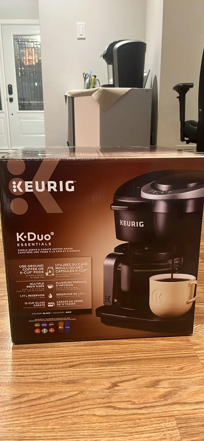 New Keurig K-Duo Essentials Coffee Maker