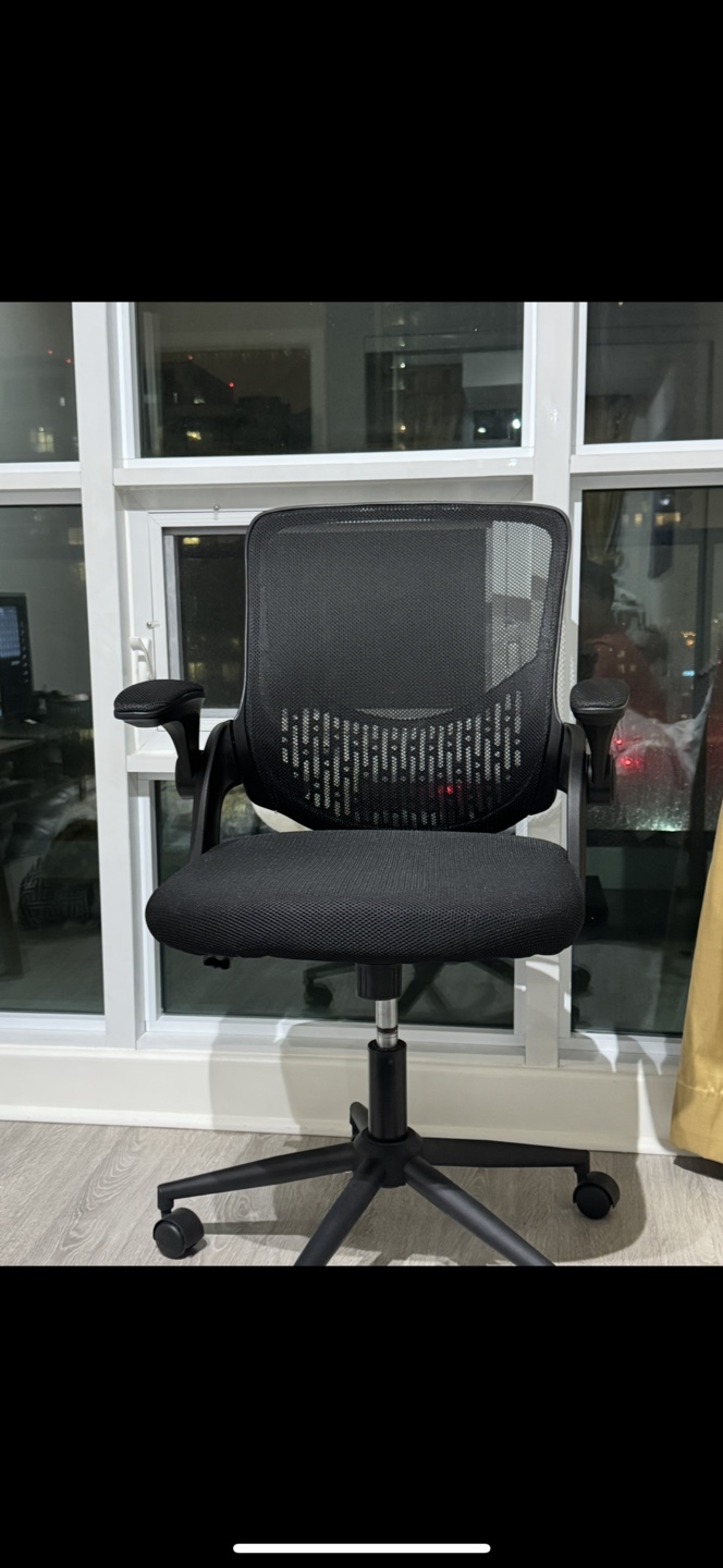 Moving out Tomorrow- Black Mesh Office Chair