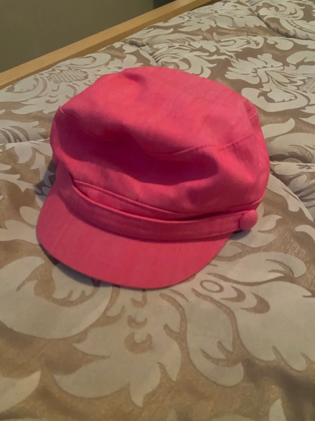 Pink Girls Newsboy Cap thumbnail