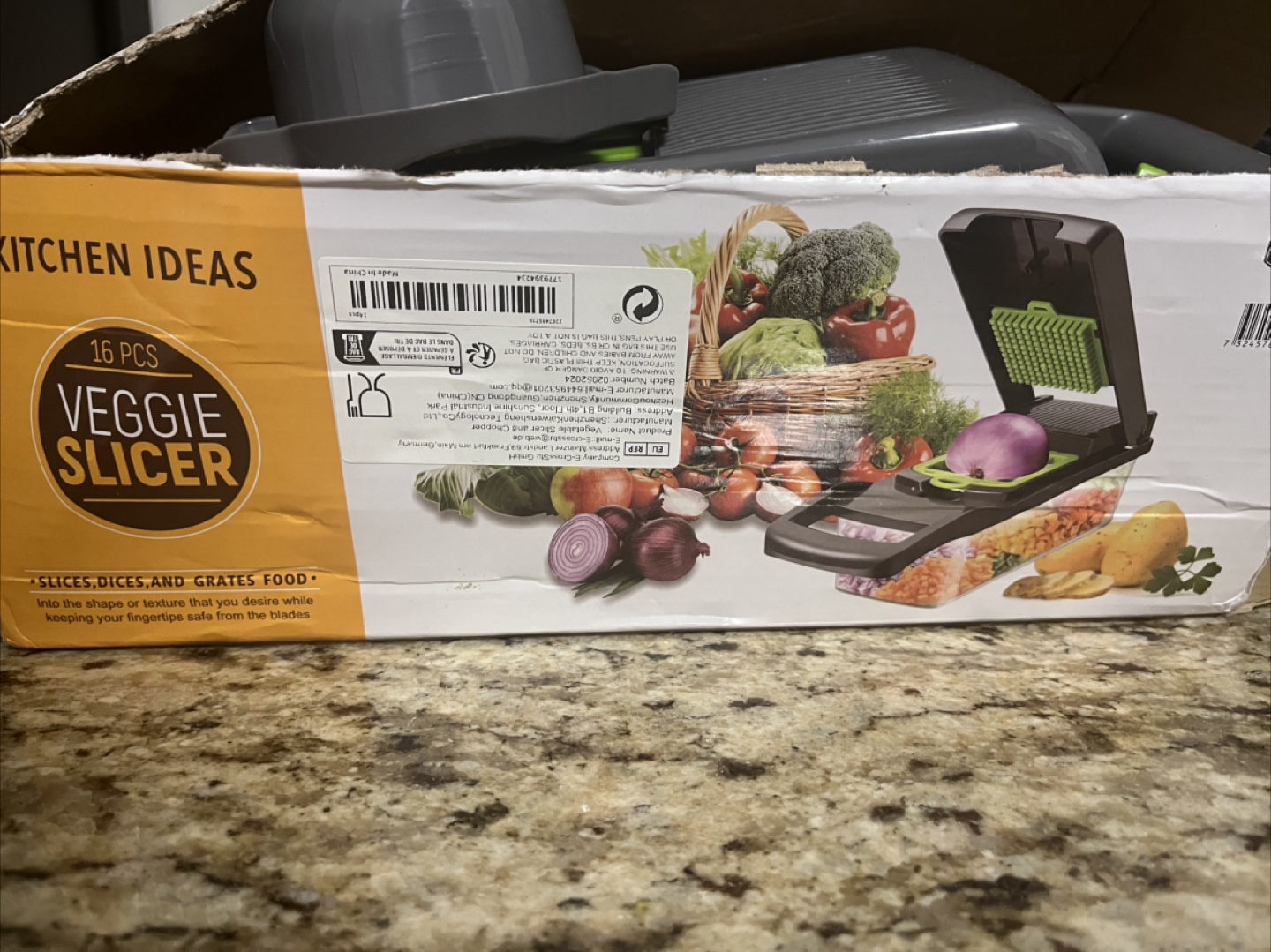 Kitchen Ideas 16-Piece Veggie Slicer
