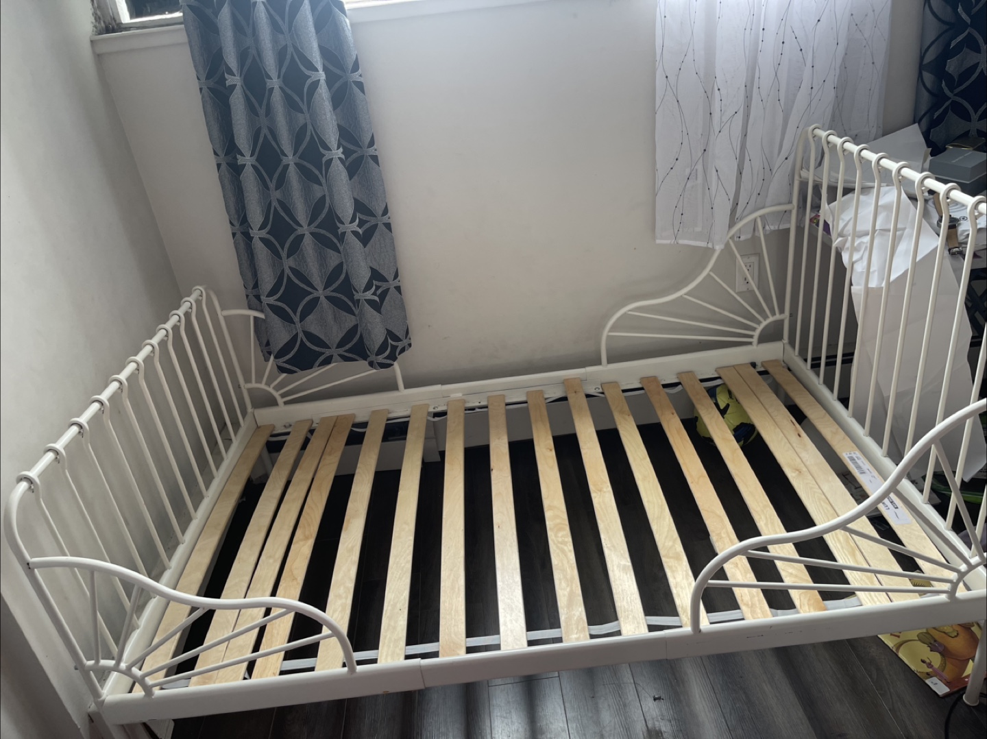 IKEA MINNEN White Twin Bed Frame - photo 4