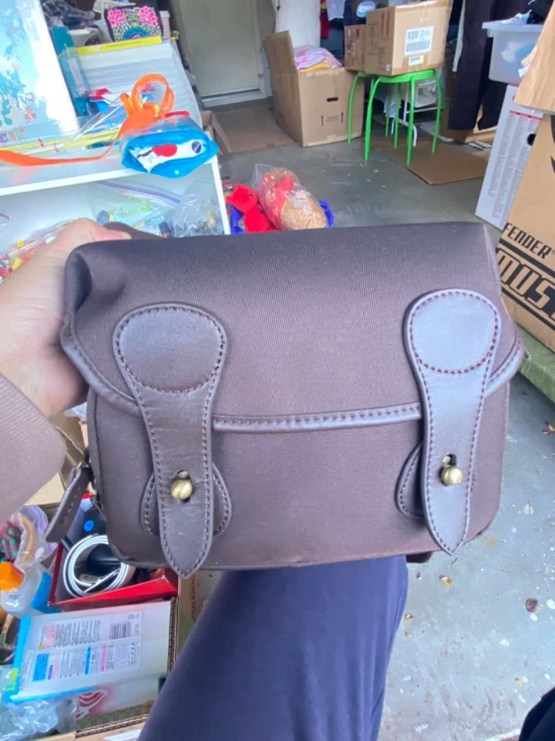 Safrotto Brown Camera Bag thumbnail