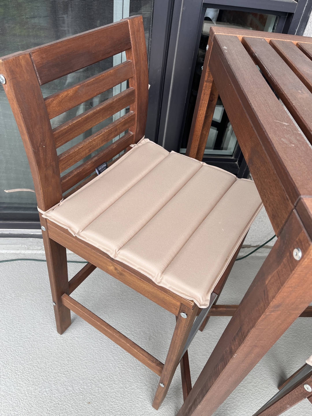 IKEA Outdoor Balcony Set - Table and Two Stools - photo 3