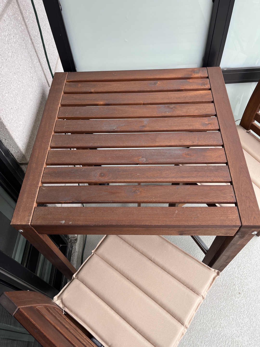 IKEA Outdoor Balcony Set - Table and Two Stools - photo 4