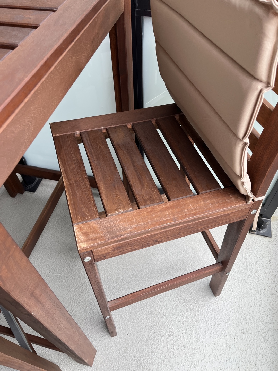 IKEA Outdoor Balcony Set - Table and Two Stools - photo 5