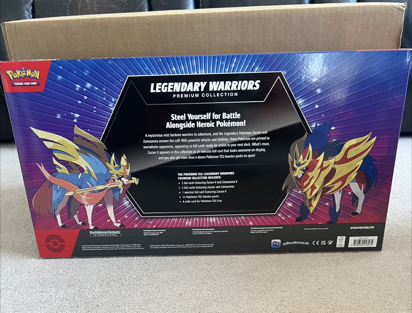 Pokemon Legendary Warrior Premium Collection Box - photo 2