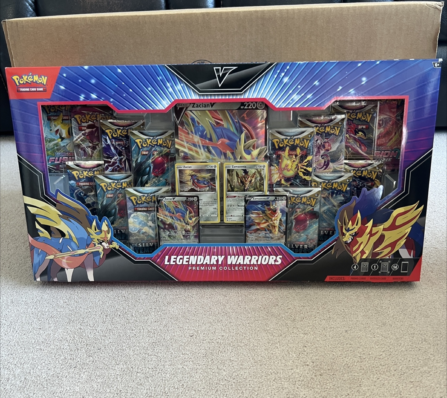Pokemon Legendary Warrior Premium Collection Box