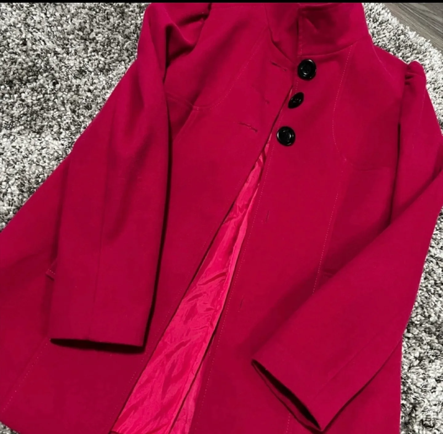 Freee - F&F Pink Peacoat Size 12 image indicator(3)