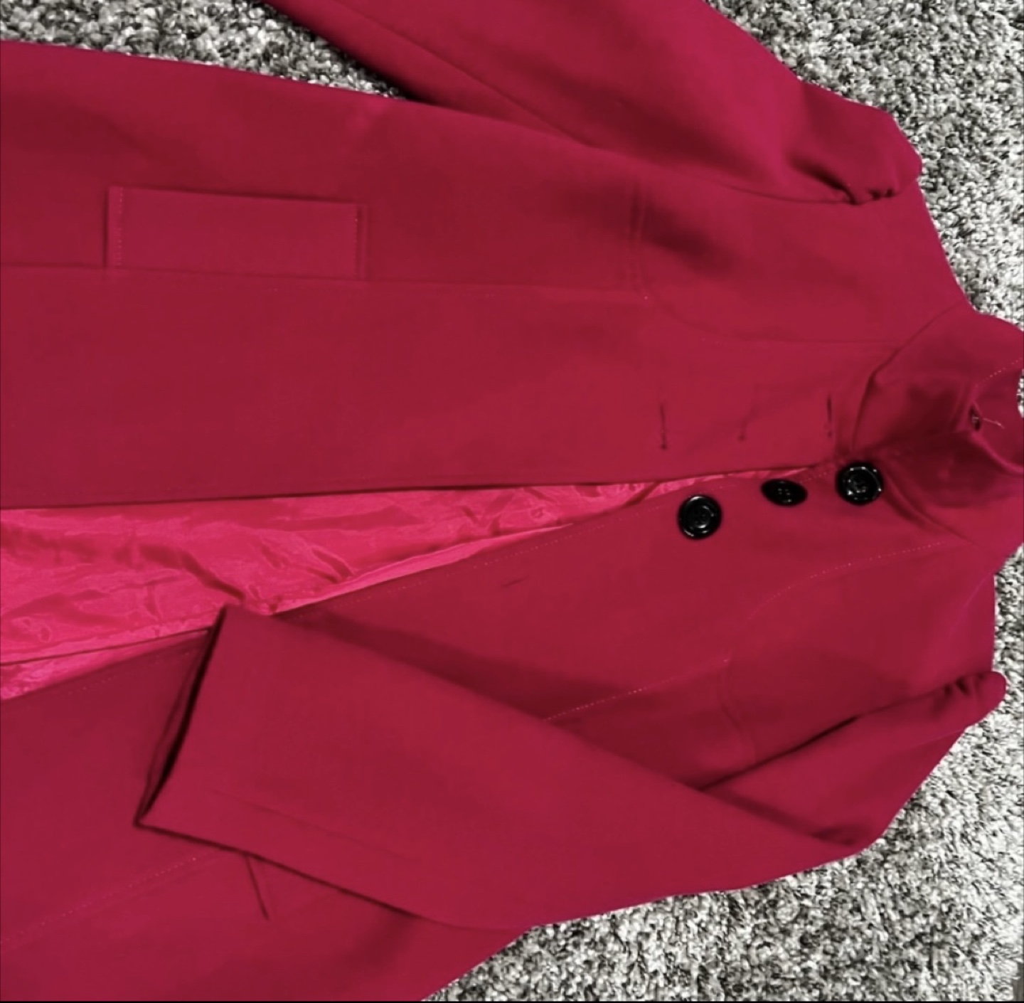 Freee - F&F Pink Peacoat Size 12 - photo 4
